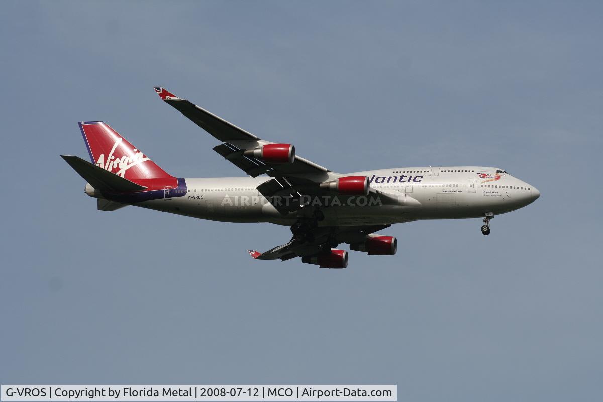 G-VROS, 2001 Boeing 747-443 C/N 30885, Virgin 747-400