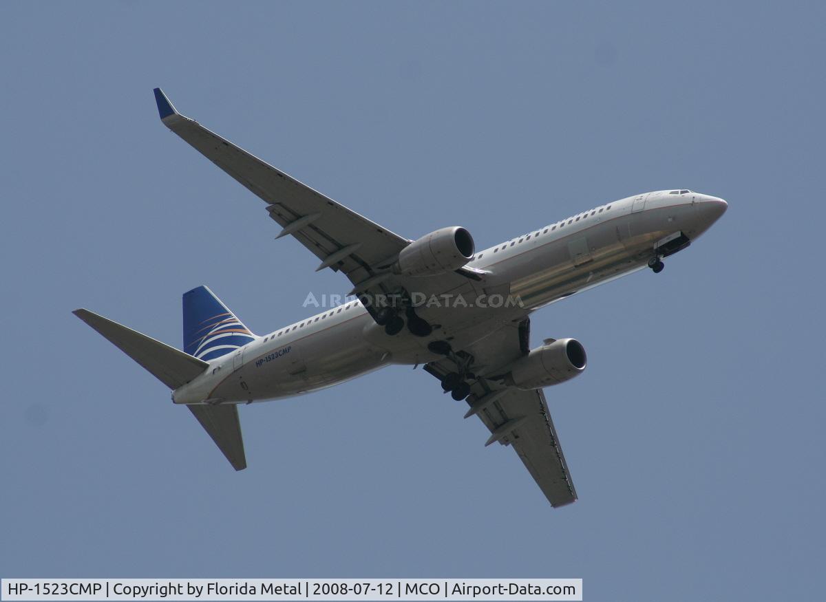 HP-1523CMP, 2008 Boeing 737-8Q8 C/N 35274, Copa 737-800