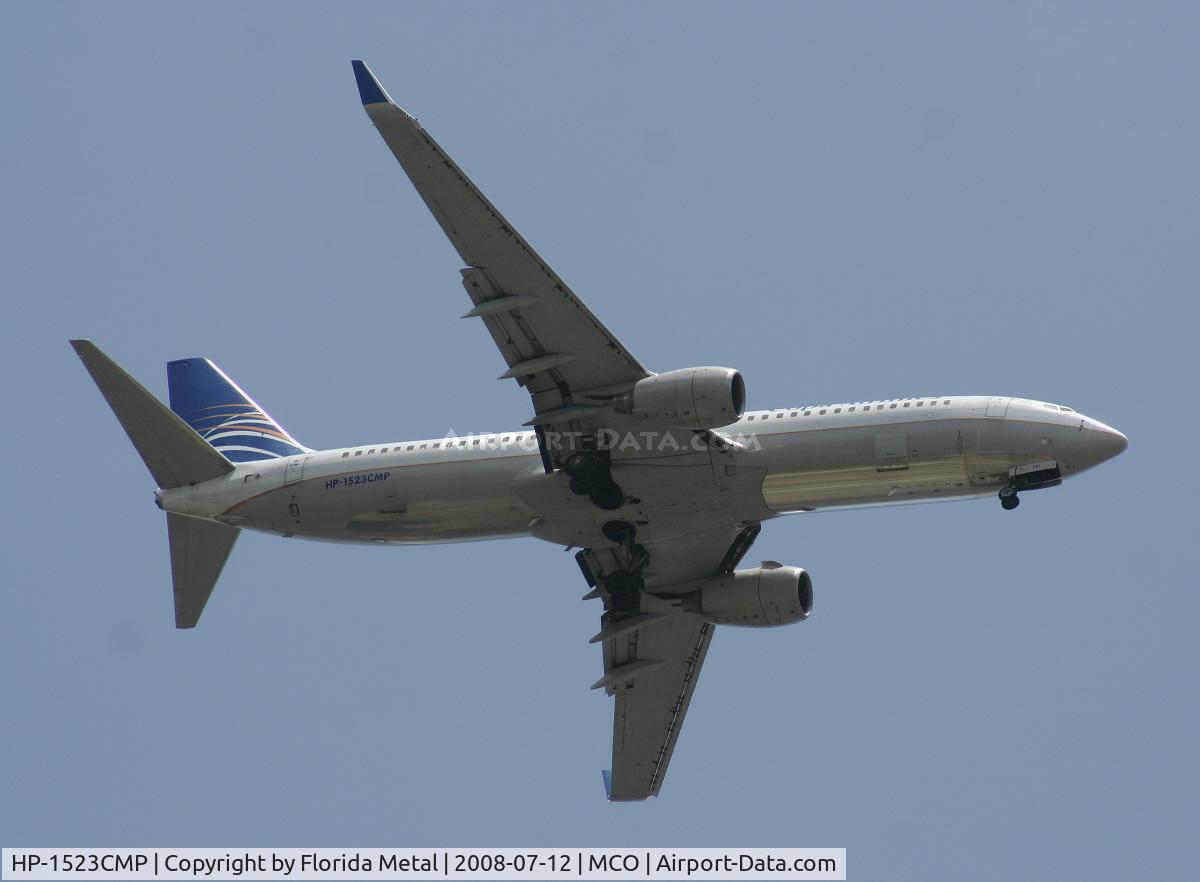 HP-1523CMP, 2008 Boeing 737-8Q8 C/N 35274, Copa 737-800