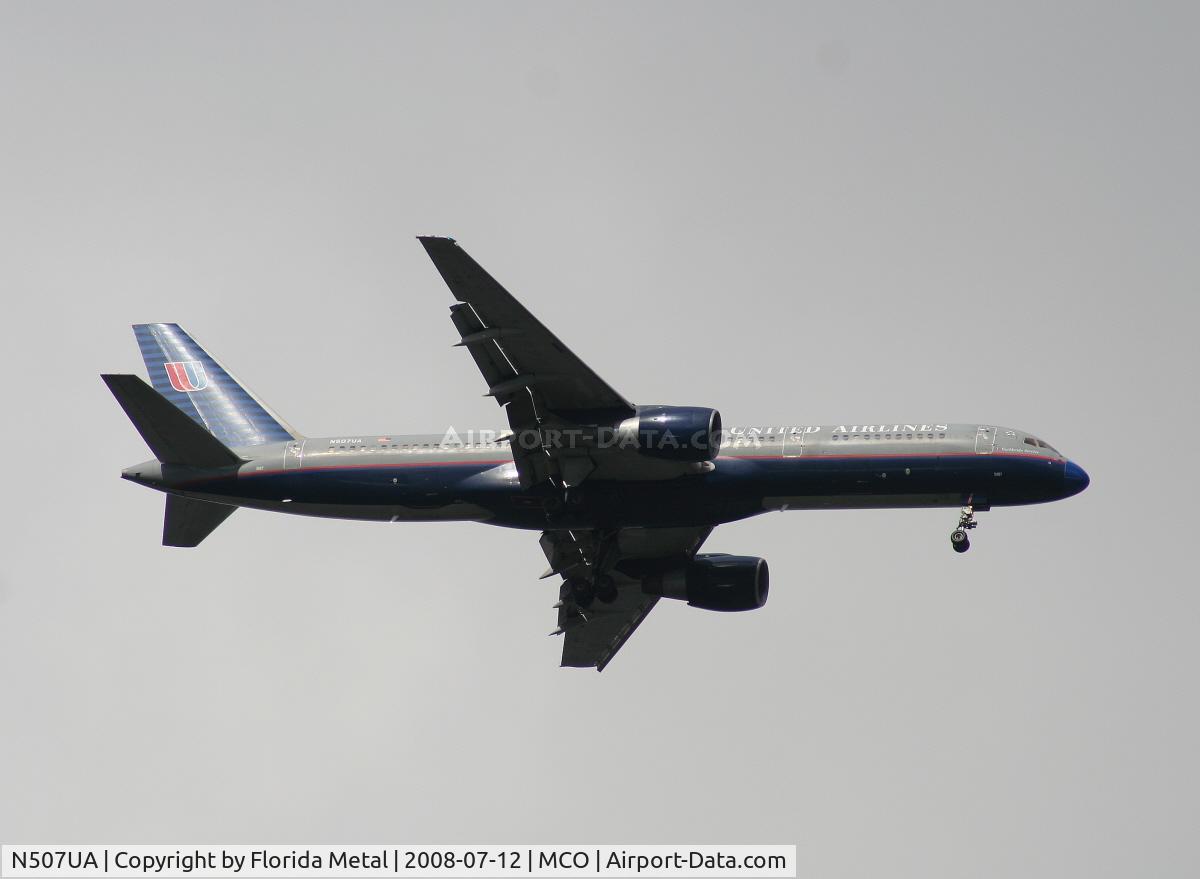 N507UA, 1990 Boeing 757-222F C/N 24743, United 757-200