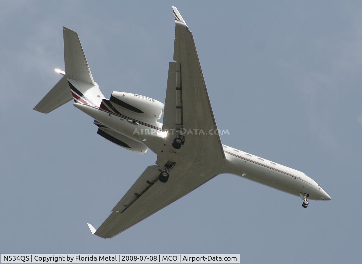 N534QS, 2006 Gulfstream Aerospace GV-SP (G550) C/N 5103, Net Jets G550