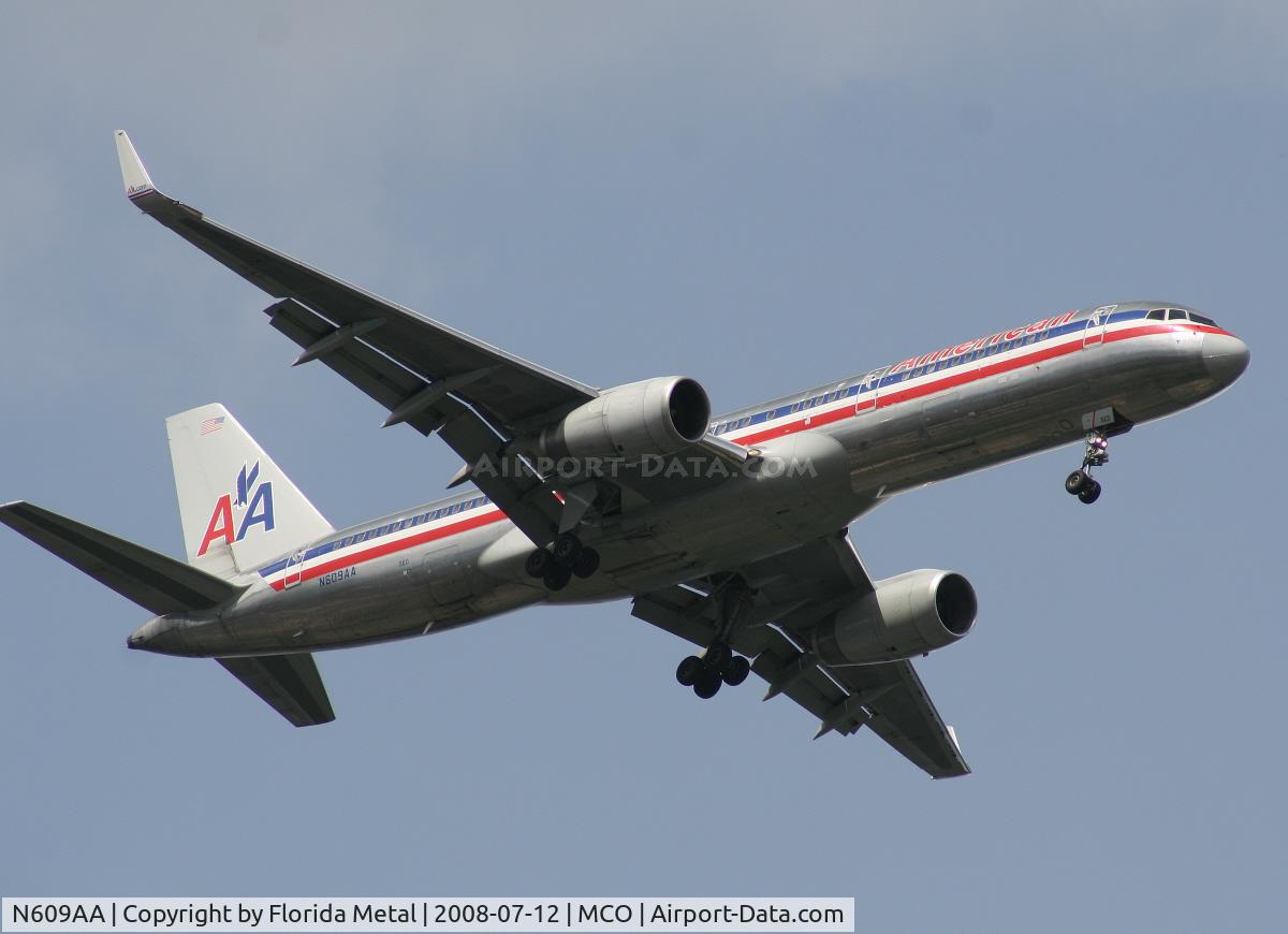 N609AA, 1996 Boeing 757-223 C/N 27447, American 757-200