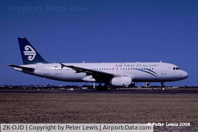ZK-OJD, 2003 Airbus A320-232 C/N 2130, Air New Zealand Ltd., Auckland