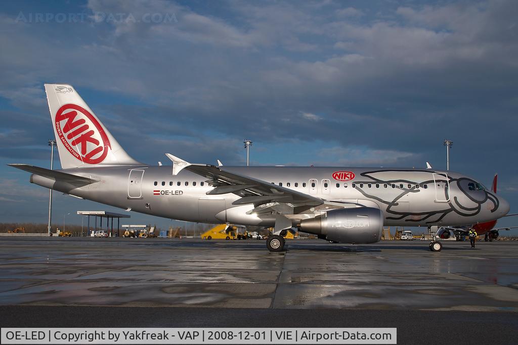 OE-LED, 2008 Airbus A319-112 C/N 3407, Flyniki Airbus 319