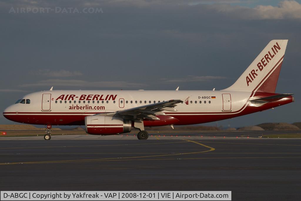D-ABGC, 2005 Airbus A319-132 C/N 2468, Air Berlin Airbus 319