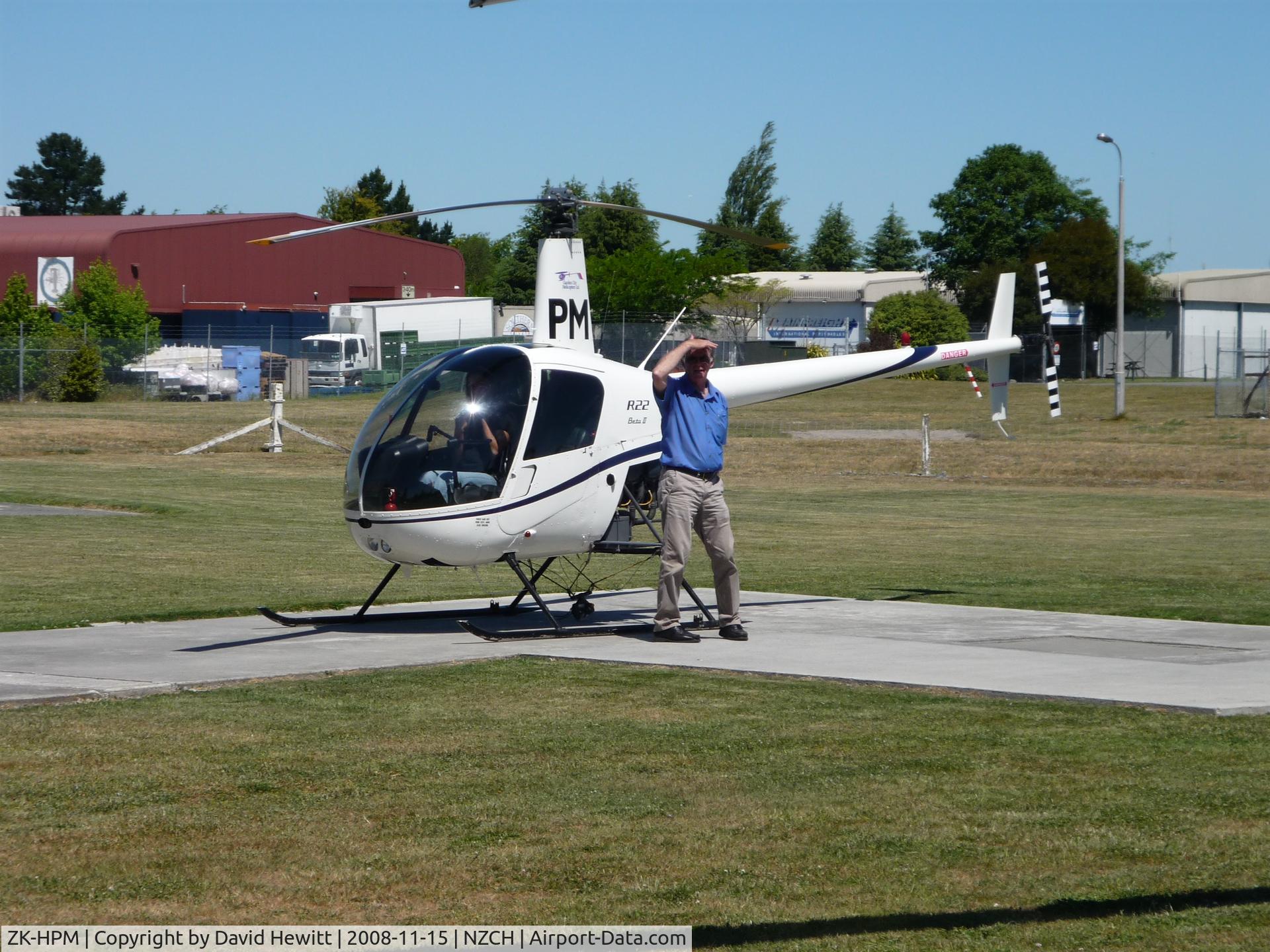 ZK-HPM, Robinson R22 Beta C/N 2635, flew this one on my trip