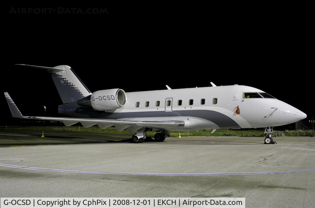 G-OCSD, 2004 Bombardier Challenger 604 (CL-600-2B16) C/N 5591, CCJ