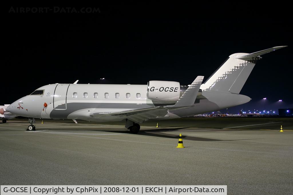 G-OCSE, 2007 Bombardier Challenger 605 (CL-600-2B16) C/N 5710, CCJ