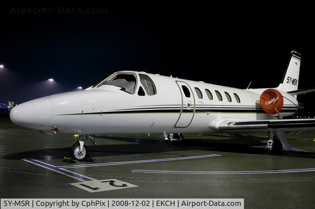 5Y-MSR, 2001 Cessna 550 Citation Bravo C/N 550-0975, CNJ
