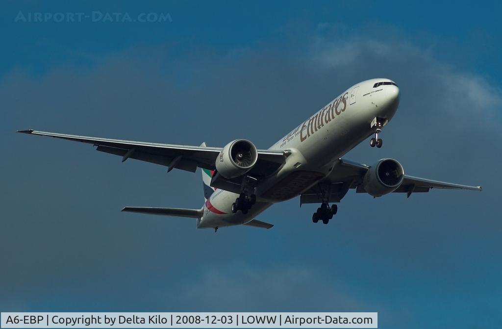 A6-EBP, 2006 Boeing 777-31H/ER C/N 32710, EMIRATES