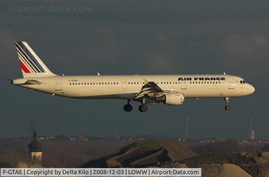 F-GTAE, 1998 Airbus A321-211 C/N 0796, AIR FRANCE  A321