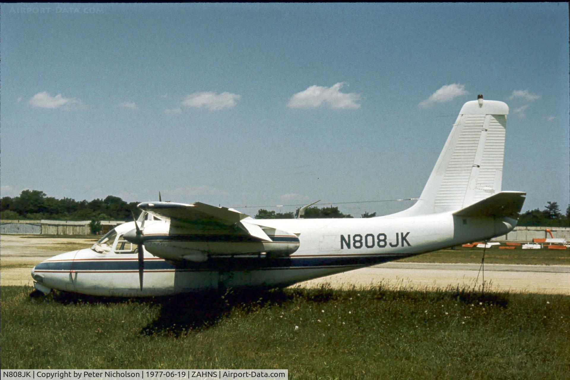 N808JK, 1954 Aero Commander 560 C/N 151, This Aero Commander was seen at Zahns Airport, Amityville NY in the Summer of 1977 - airfield later closed in 1980.