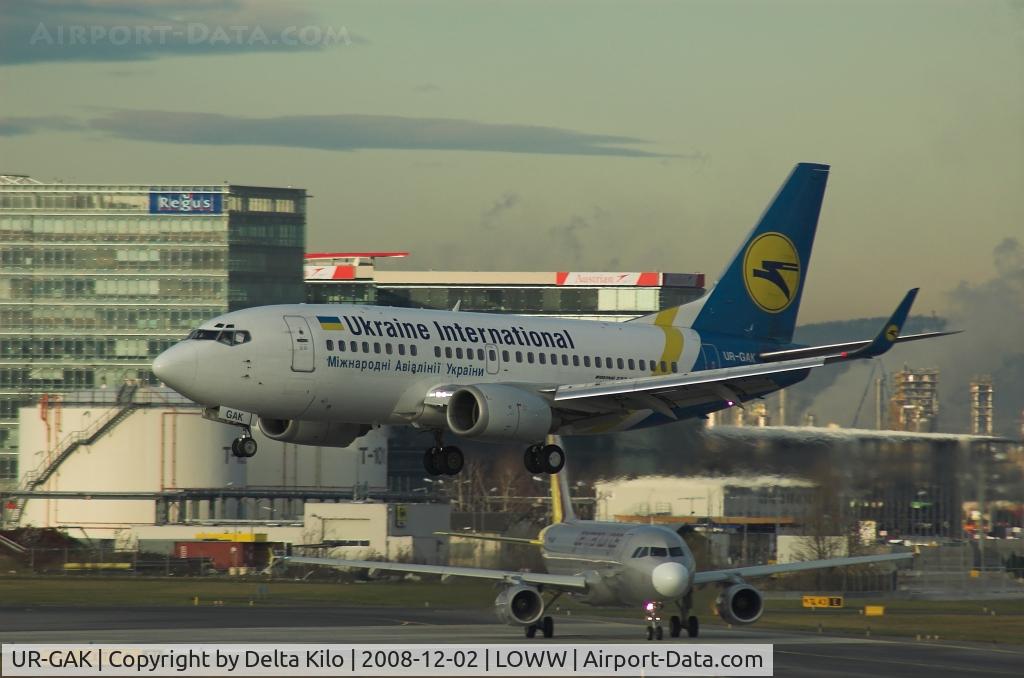 UR-GAK, 1992 Boeing 737-5Y0 C/N 26075, UKRAINE B737