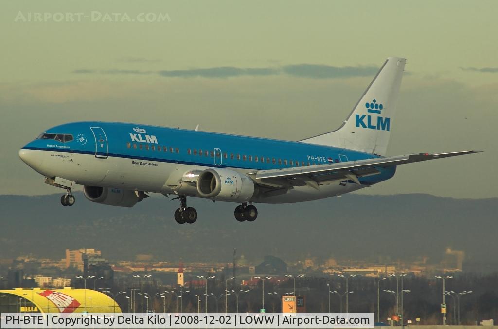 PH-BTE, 1993 Boeing 737-306 C/N 27421, KLM