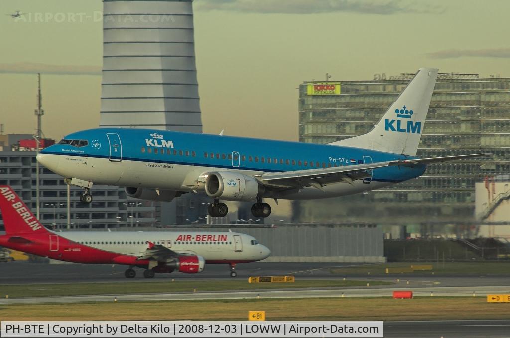 PH-BTE, 1993 Boeing 737-306 C/N 27421, KLM