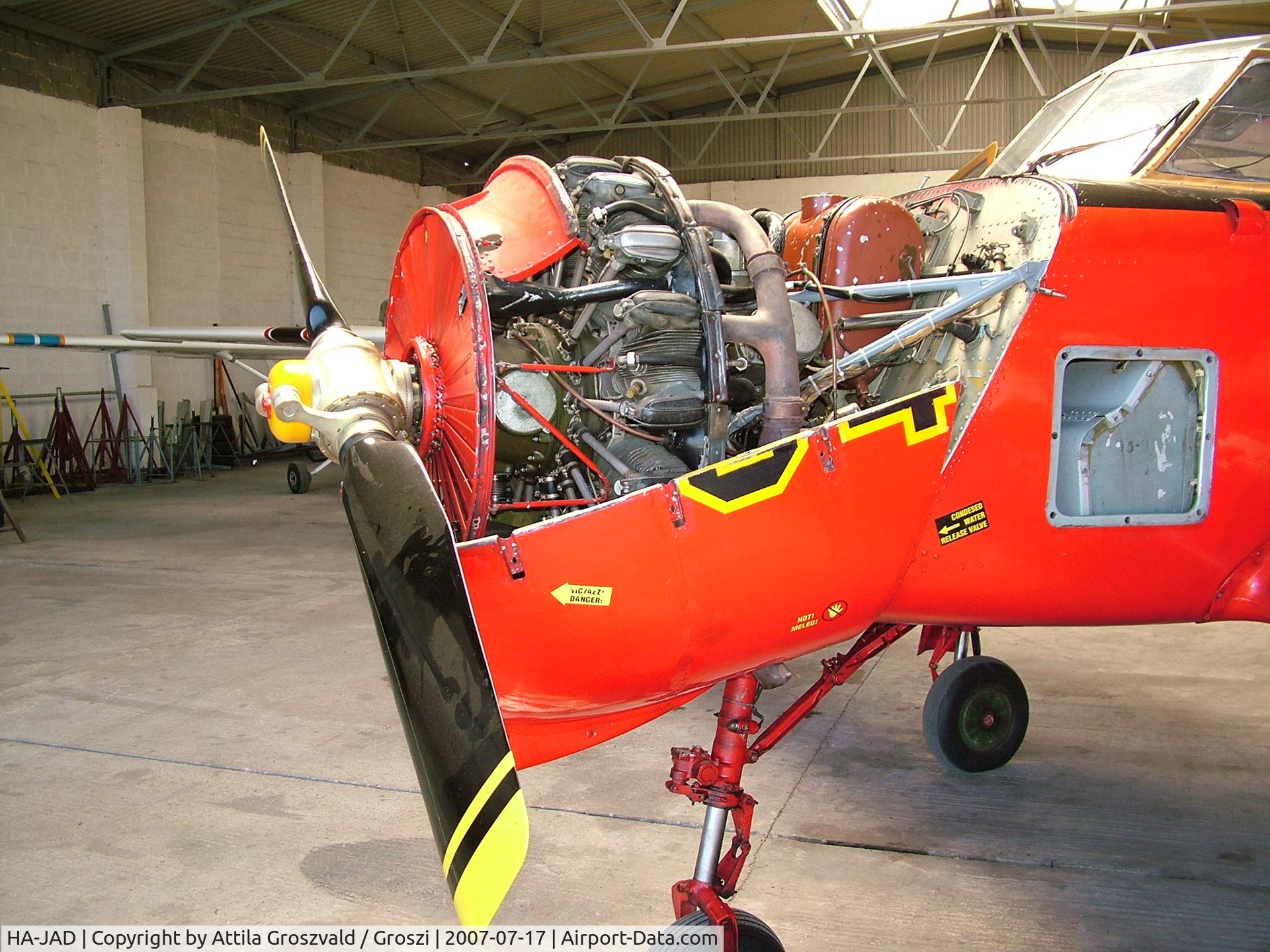 HA-JAD, 1975 Yakovlev Yak-18T C/N 5200509, Györszentiván-Böny Airport, Hungary