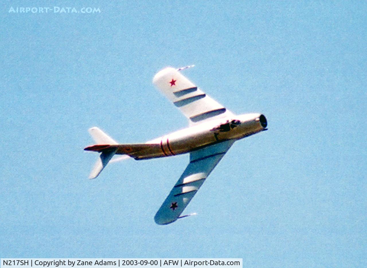 N217SH, 1959 PZL-Mielec Lim-5 (MiG-17F) C/N 1C1611, Mig-17 at the 2003 Alliance Airshow