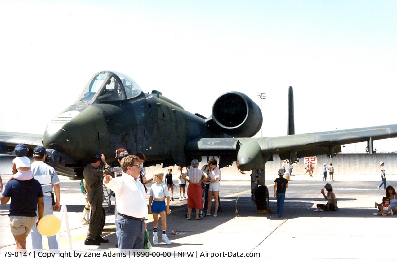 79-0147, 1979 Fairchild Republic A-10A Thunderbolt II C/N A10-0411, USAF A-10 at the 1990 Carswell AFB Airshow