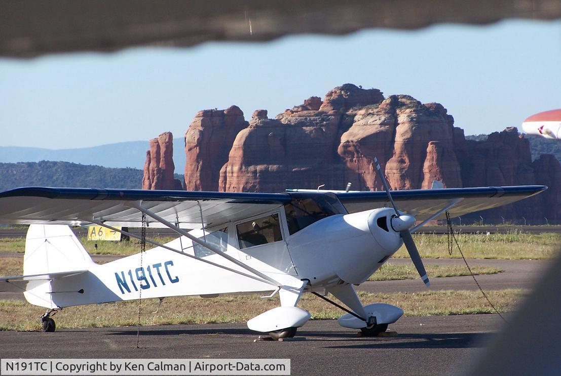 N191TC, 1990 Taylorcraft F-22 C/N 2203, Parked at Sedona AZ