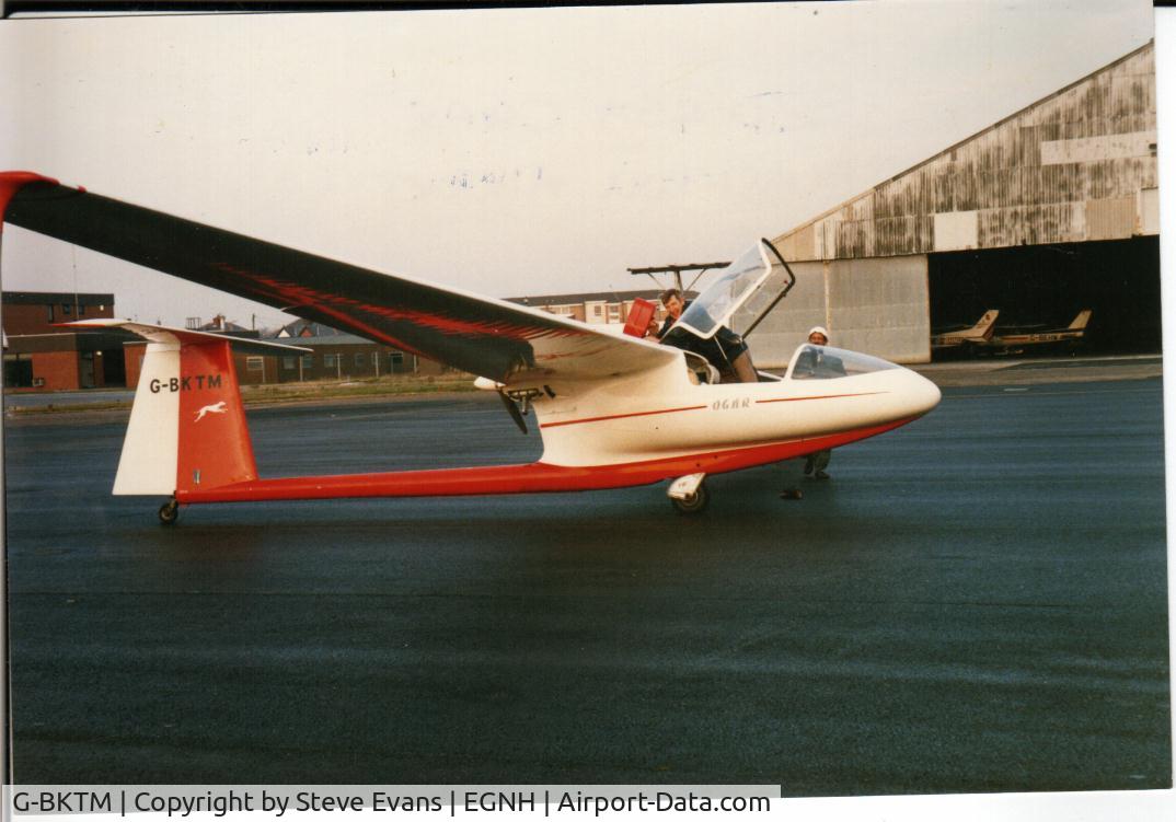 G-BKTM, 1976 PZL-Bielsko SZD-45A Ogar C/N B-656, Tony Evans and Ken Fixter