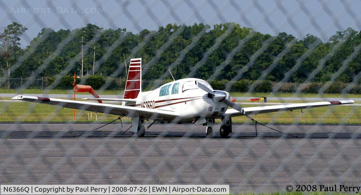 N6366Q, 1967 Mooney M20F Executive C/N 670449, Another Mooney sitting still for a spell