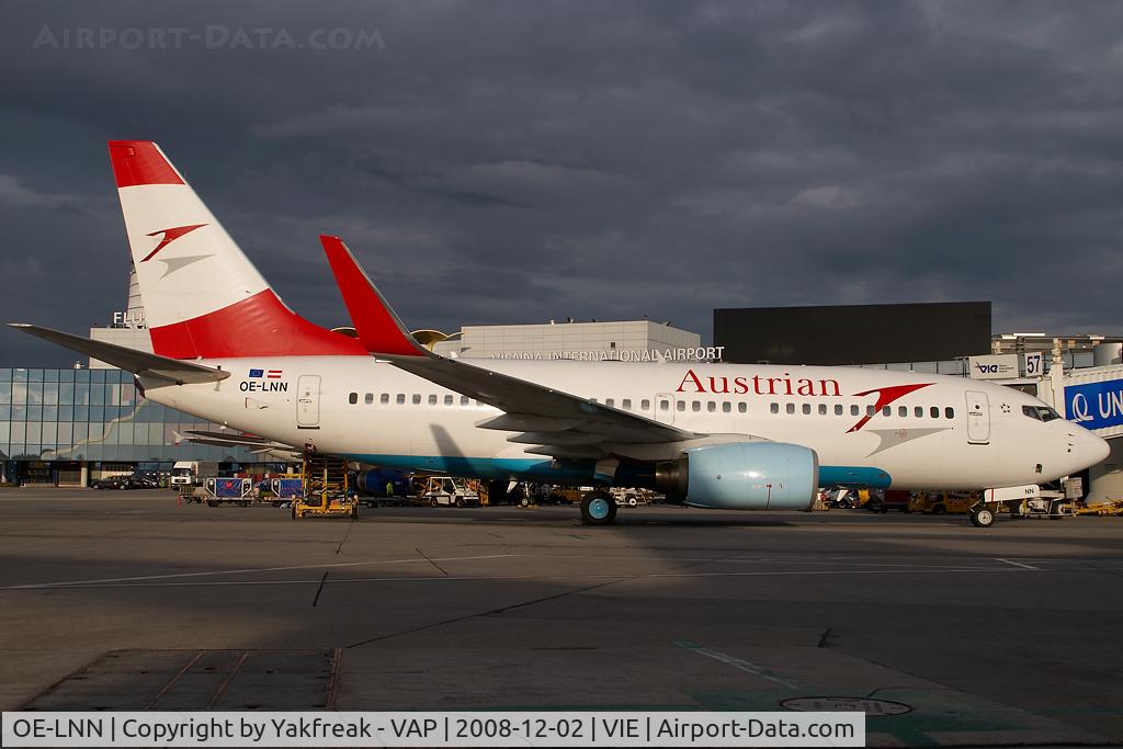 OE-LNN, 2000 Boeing 737-7Z9 C/N 30418, Austrian Airlines Boeing 737-700