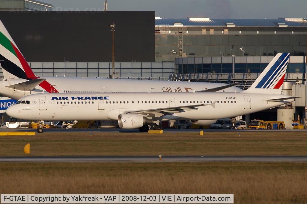 F-GTAE, 1998 Airbus A321-211 C/N 0796, Air France Airbus 321