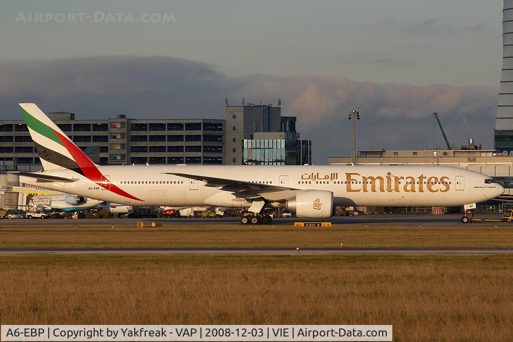 A6-EBP, 2006 Boeing 777-31H/ER C/N 32710, Emirates Boeing 777-300