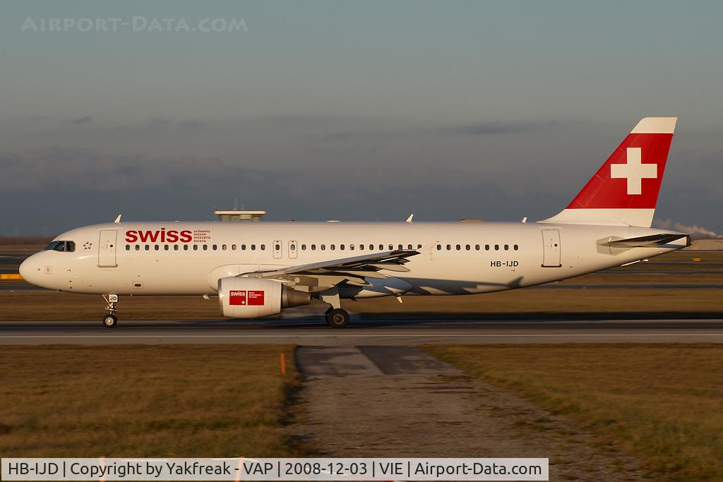 HB-IJD, 1995 Airbus A320-214 C/N 553, Swiss Airbus A320
