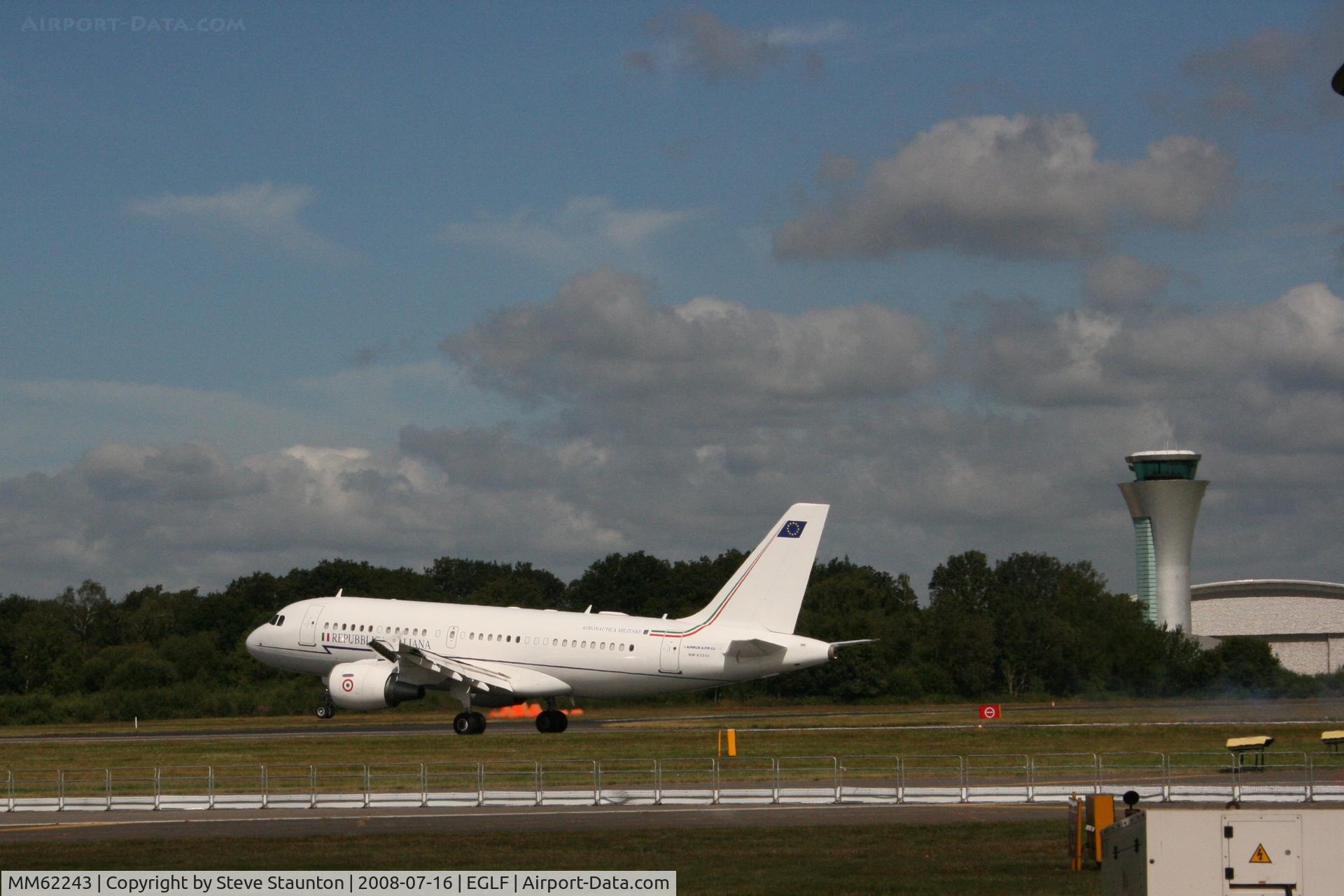 MM62243, 2005 Airbus ACJ319 (A319-115/CJ) C/N 2507, Taken at Farnborough Airshow on the Wednesday trade day, 16th July 2009.