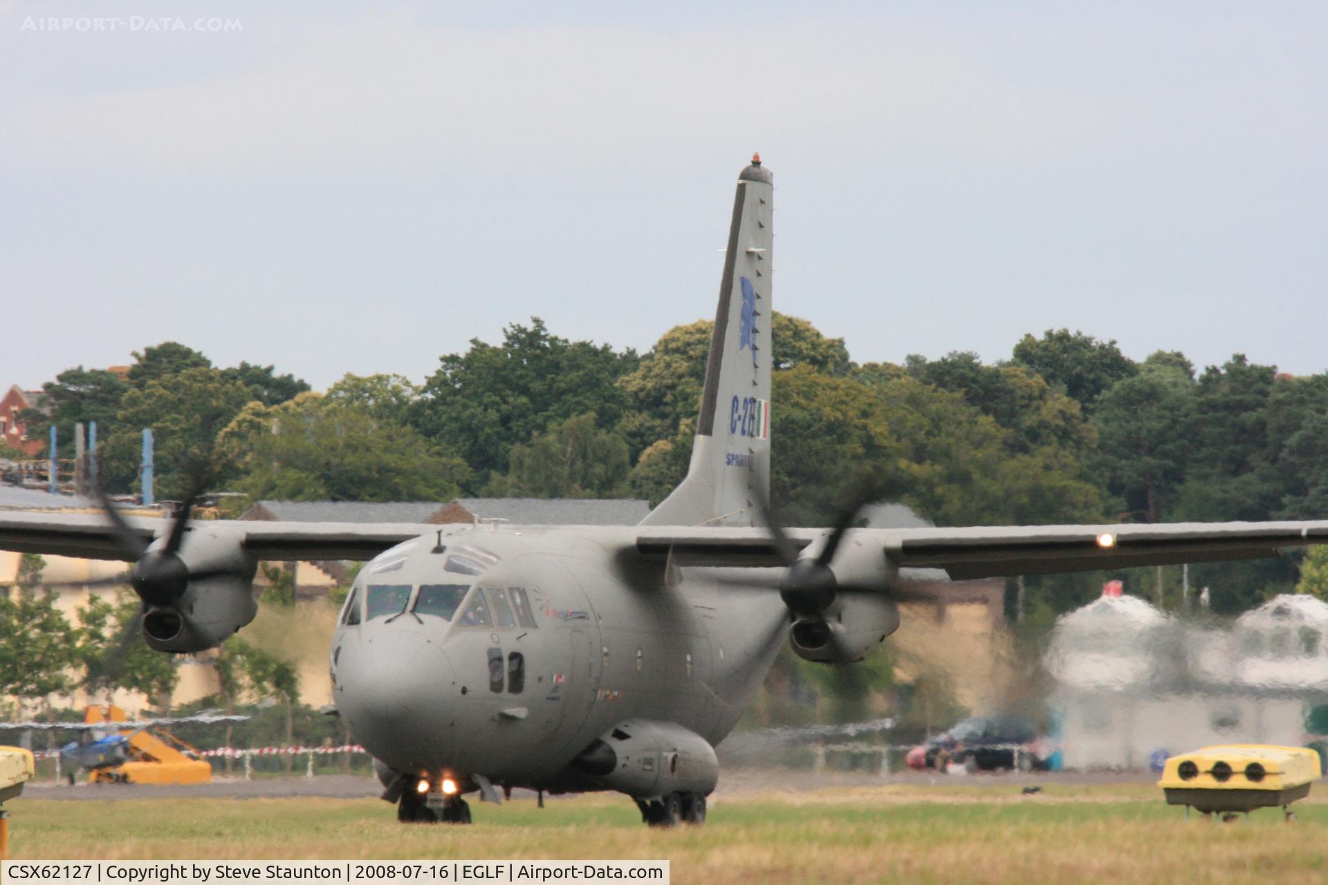 CSX62127, 1980 Alenia C-27J Spartan C/N 4033, Taken at Farnborough Airshow on the Wednesday trade day, 16th July 2009