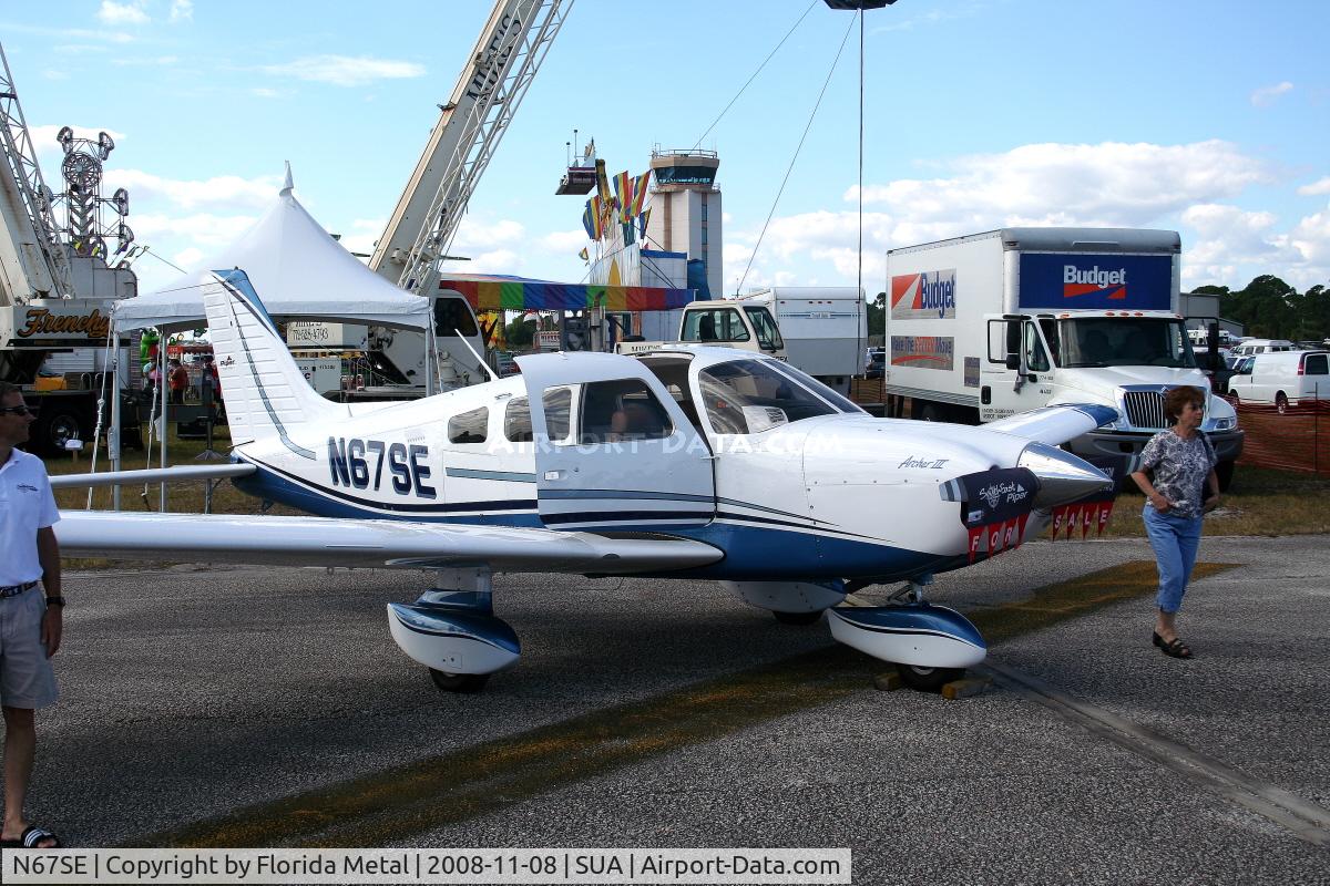 N67SE, 2007 Piper PA-28-181 Archer C/N 2843657, Piper PA-28-181
