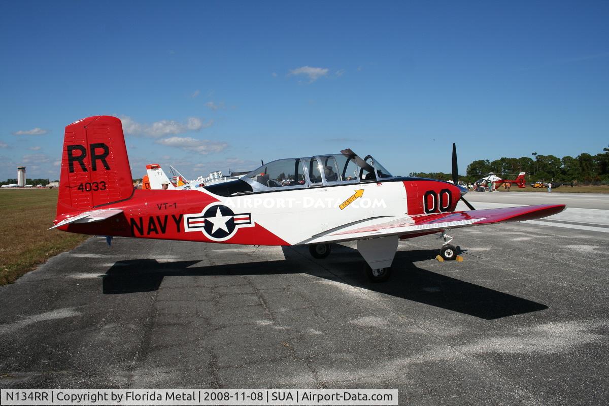 N134RR, 1957 Beech D-45 (T-34B) Mentor C/N BG-340, T-34