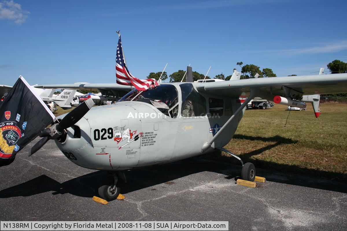N138RM, 1969 Cessna M337B (O-2A) Super Skymaster C/N 337M-0305 (68-11029), Cessna O-2