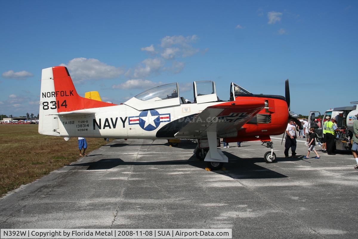 N392W, North American T-28B Trojan C/N 200-385 (138314), T-28B