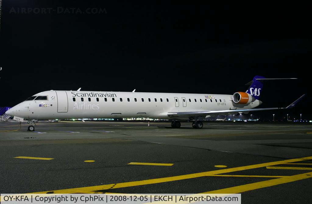 OY-KFA, 2008 Bombardier CRJ-900 (CL-600-2D24) C/N 15206, CRJ9