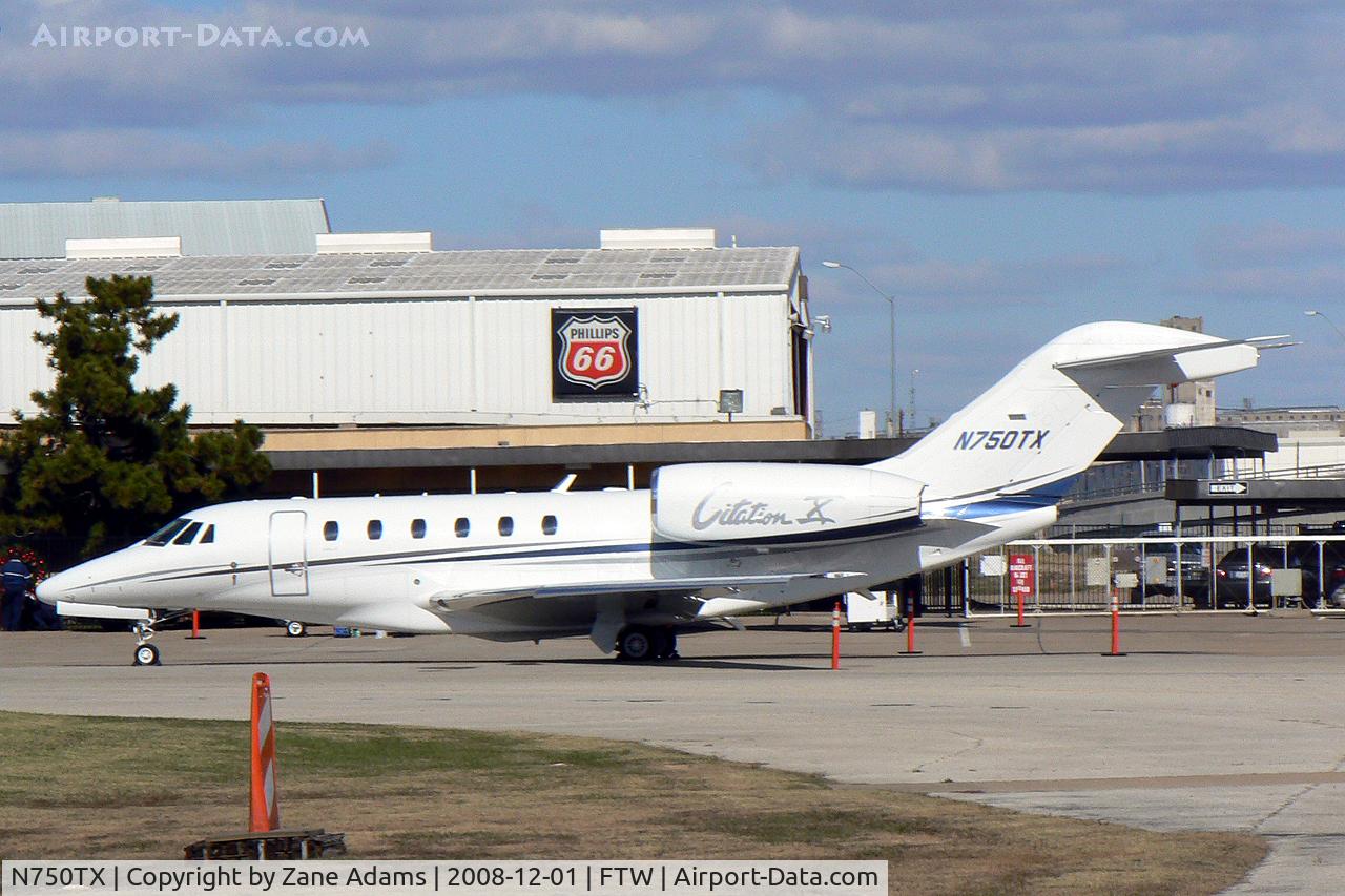 N750TX, 2001 Cessna 750 Citation X Citation X C/N 750-0150, At Meacham Field