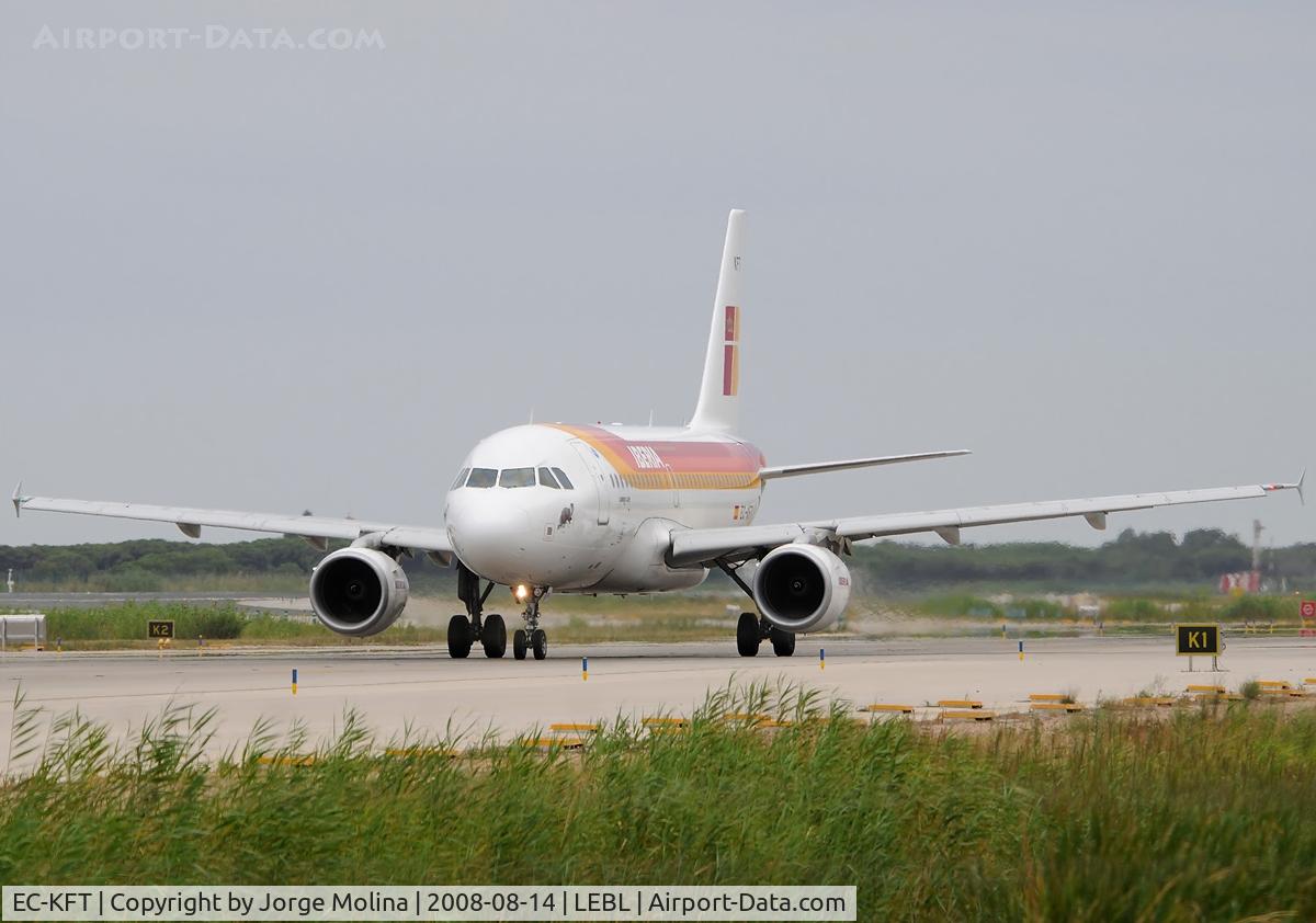 EC-KFT, 2007 Airbus A319-111 C/N 3179, 