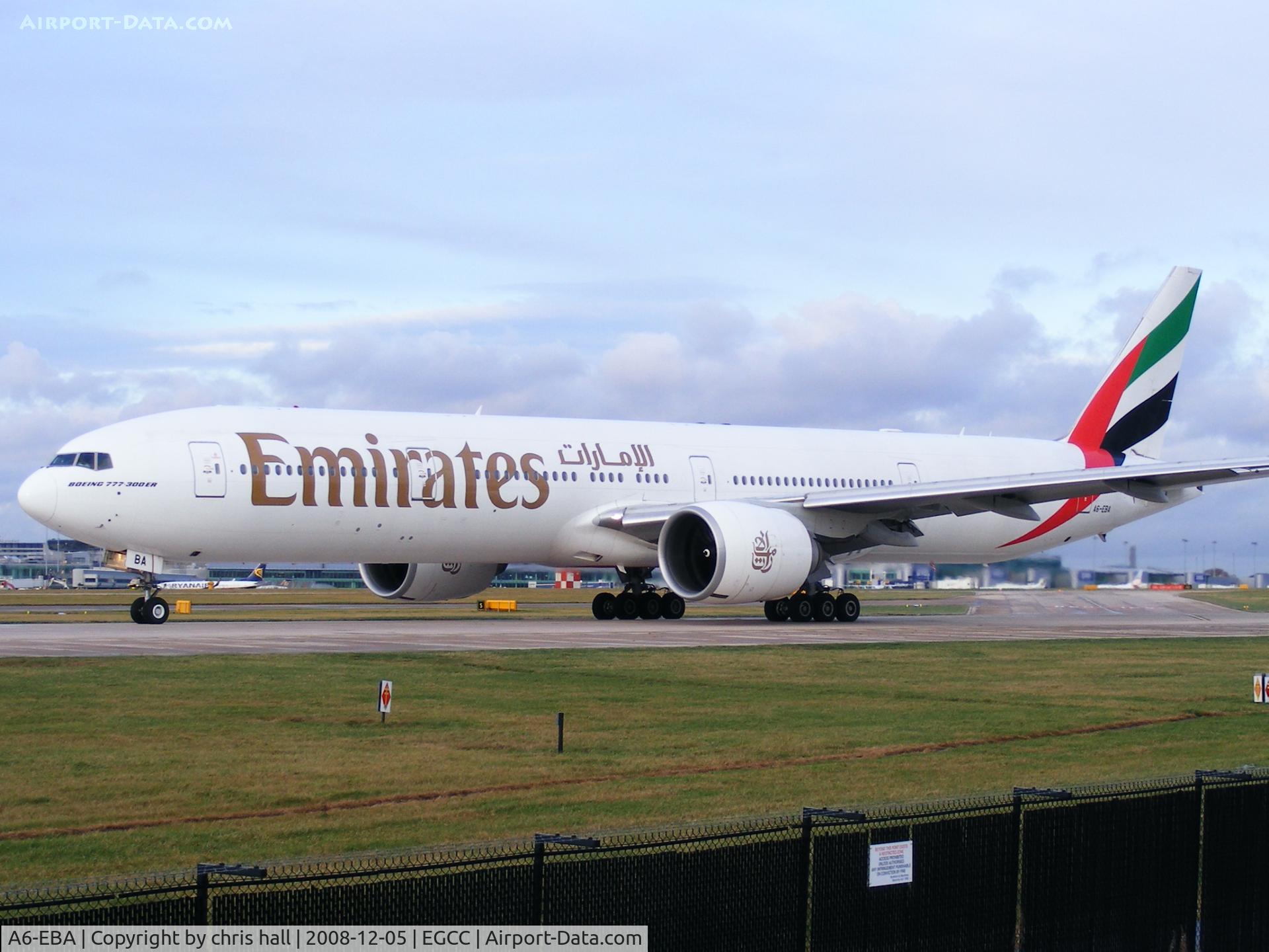 A6-EBA, 2005 Boeing 777-31H/ER C/N 32706, Emirates