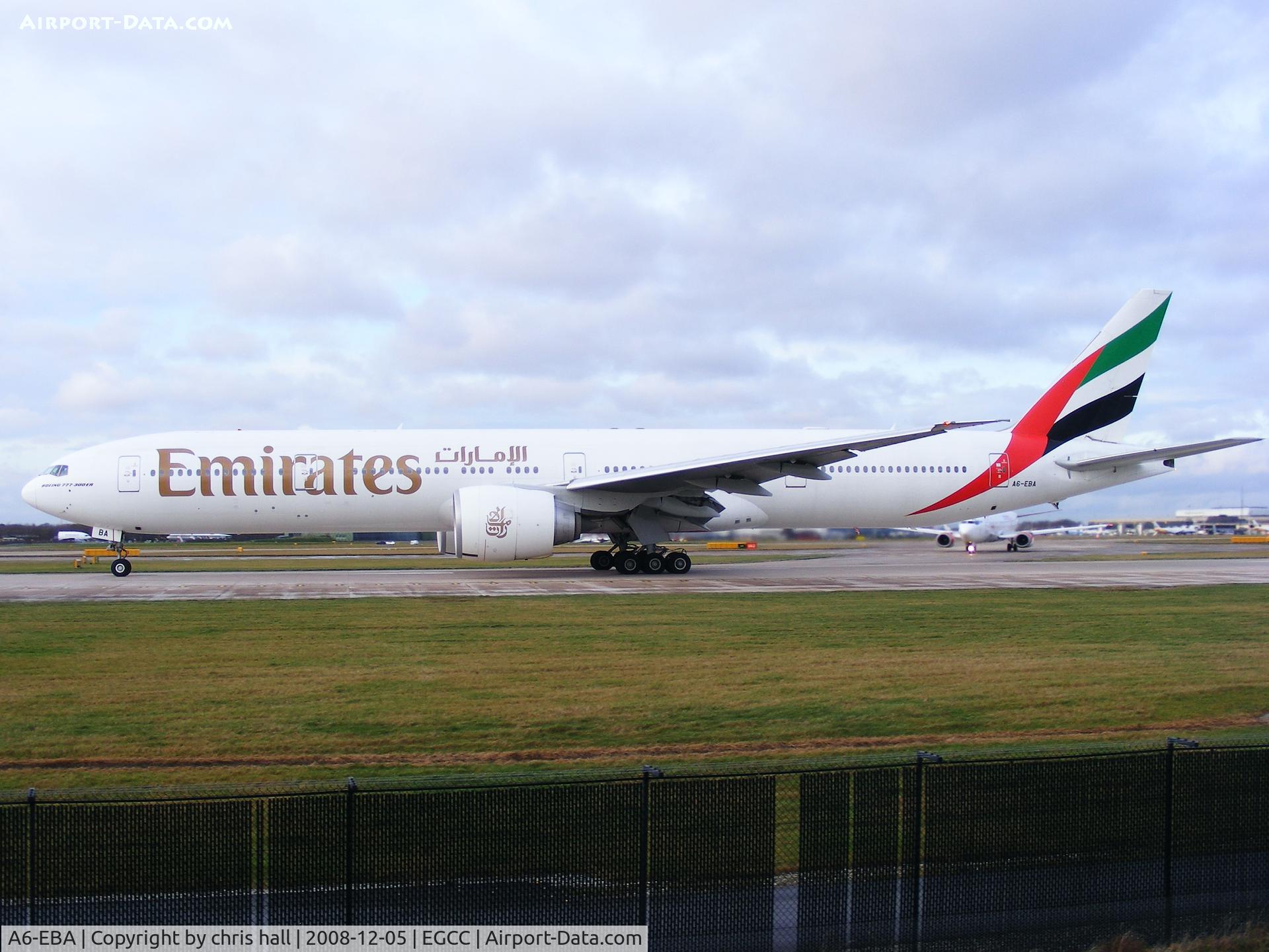 A6-EBA, 2005 Boeing 777-31H/ER C/N 32706, Emirates