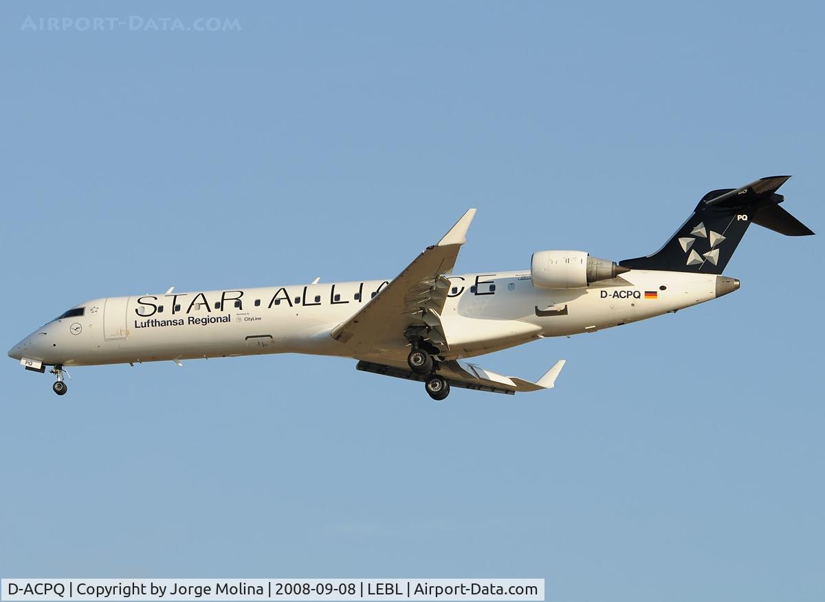 D-ACPQ, 2003 Canadair CRJ-700 (CL-600-2C10) Regional Jet C/N 10091, 