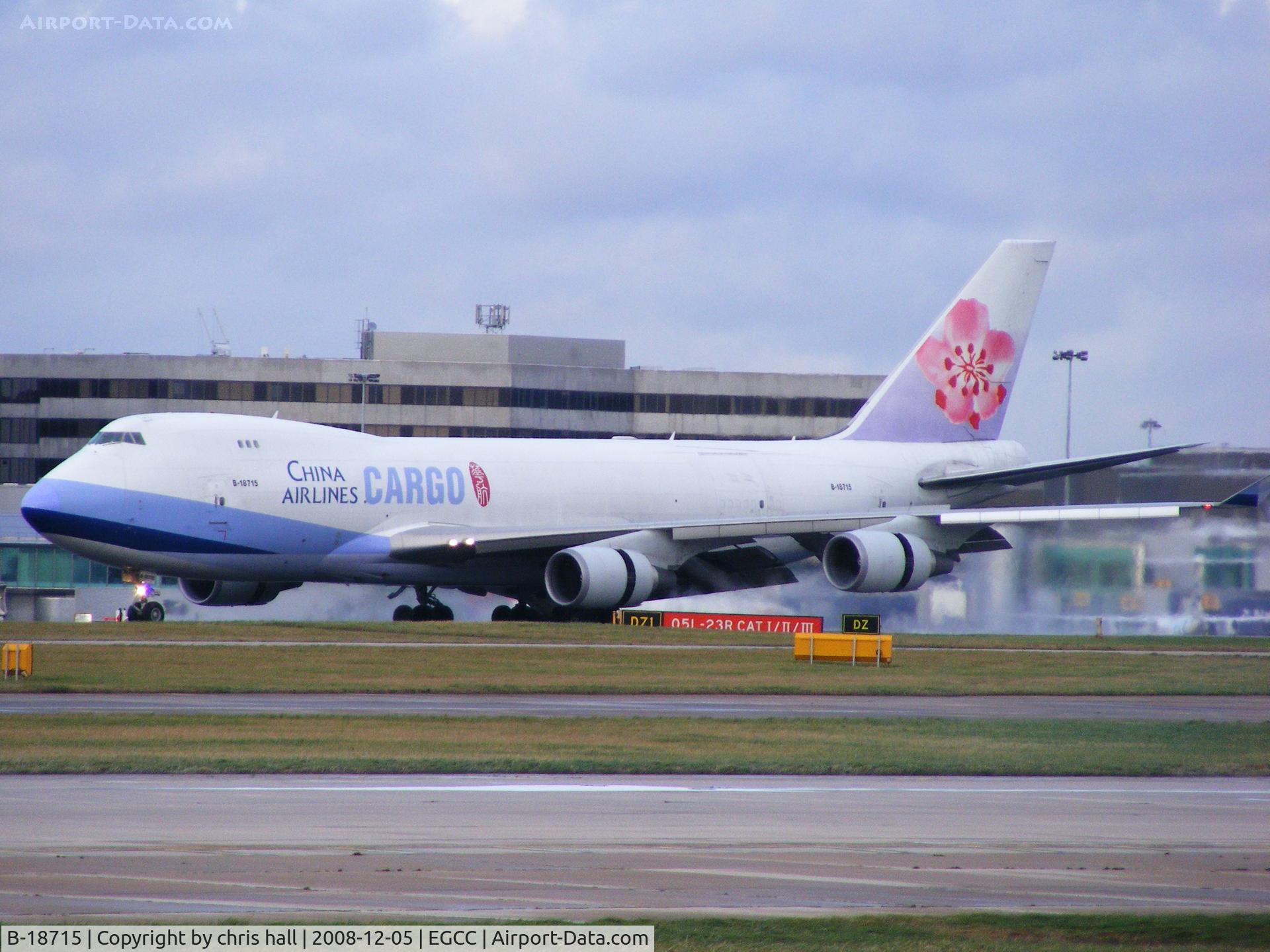 B-18715, 2003 Boeing 747-409F/SCD C/N 33731, China Airlines Cargo