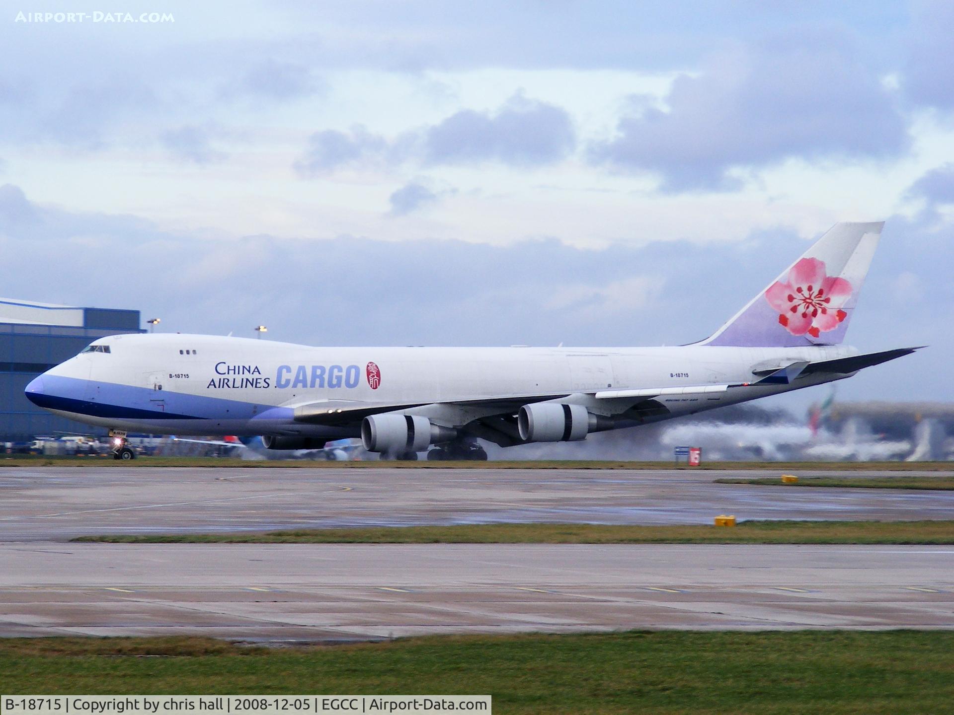 B-18715, 2003 Boeing 747-409F/SCD C/N 33731, China Airlines Cargo