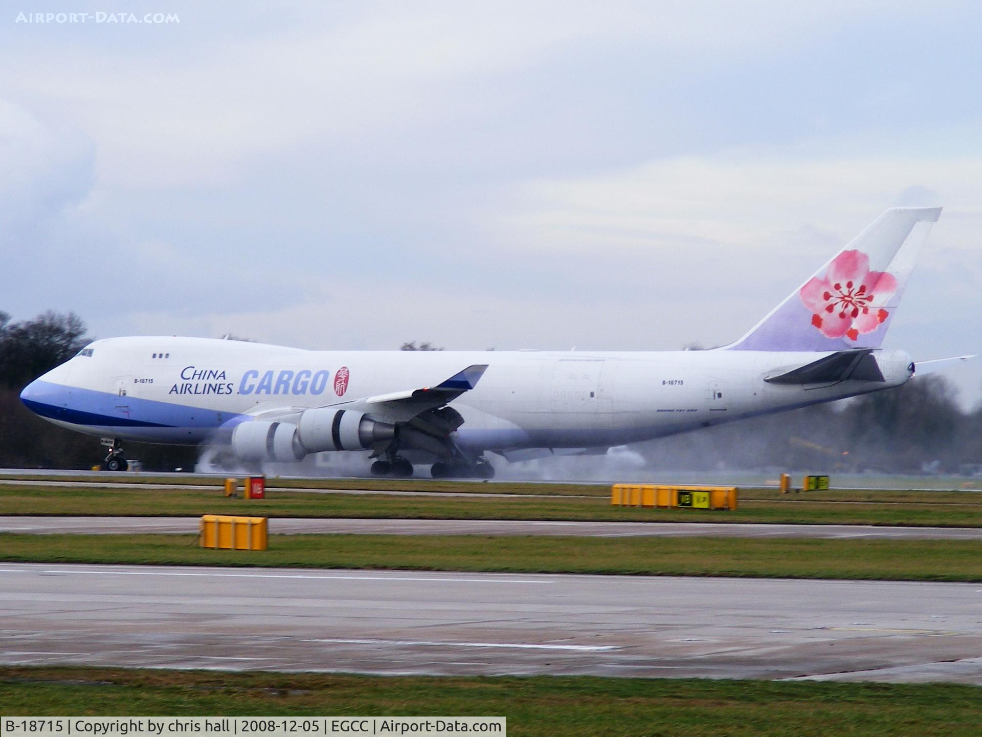 B-18715, 2003 Boeing 747-409F/SCD C/N 33731, China Airlines Cargo