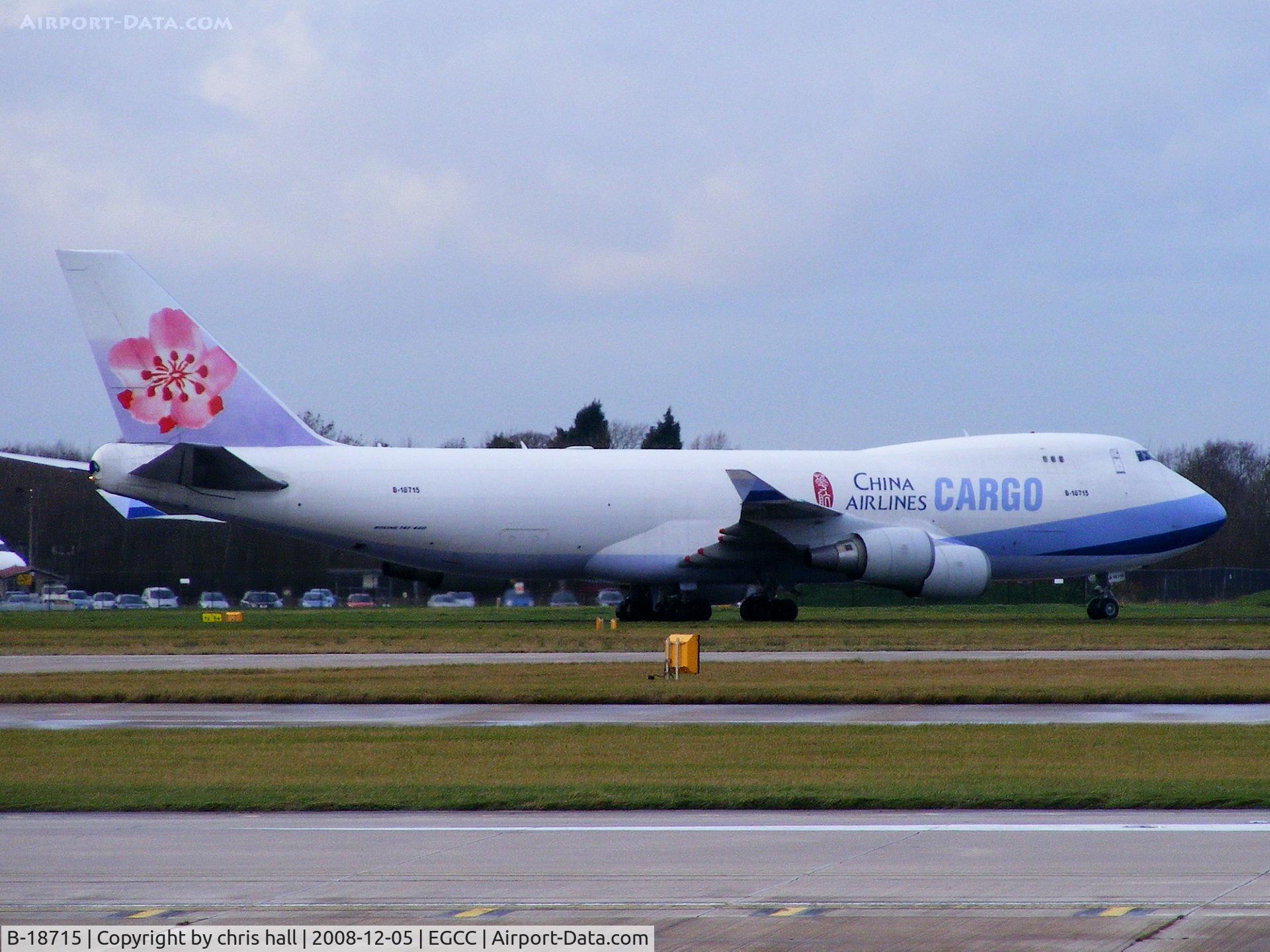 B-18715, 2003 Boeing 747-409F/SCD C/N 33731, China Airlines Cargo
