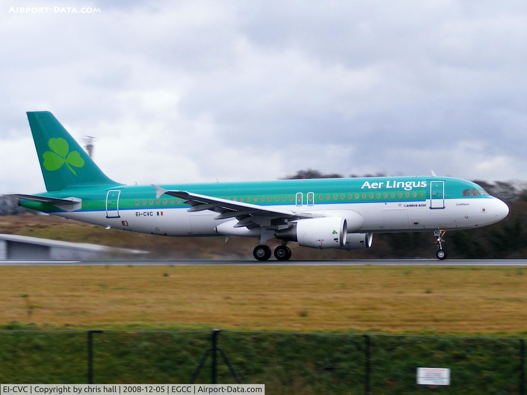 EI-CVC, 2001 Airbus A320-214 C/N 1443, Aer Lingus