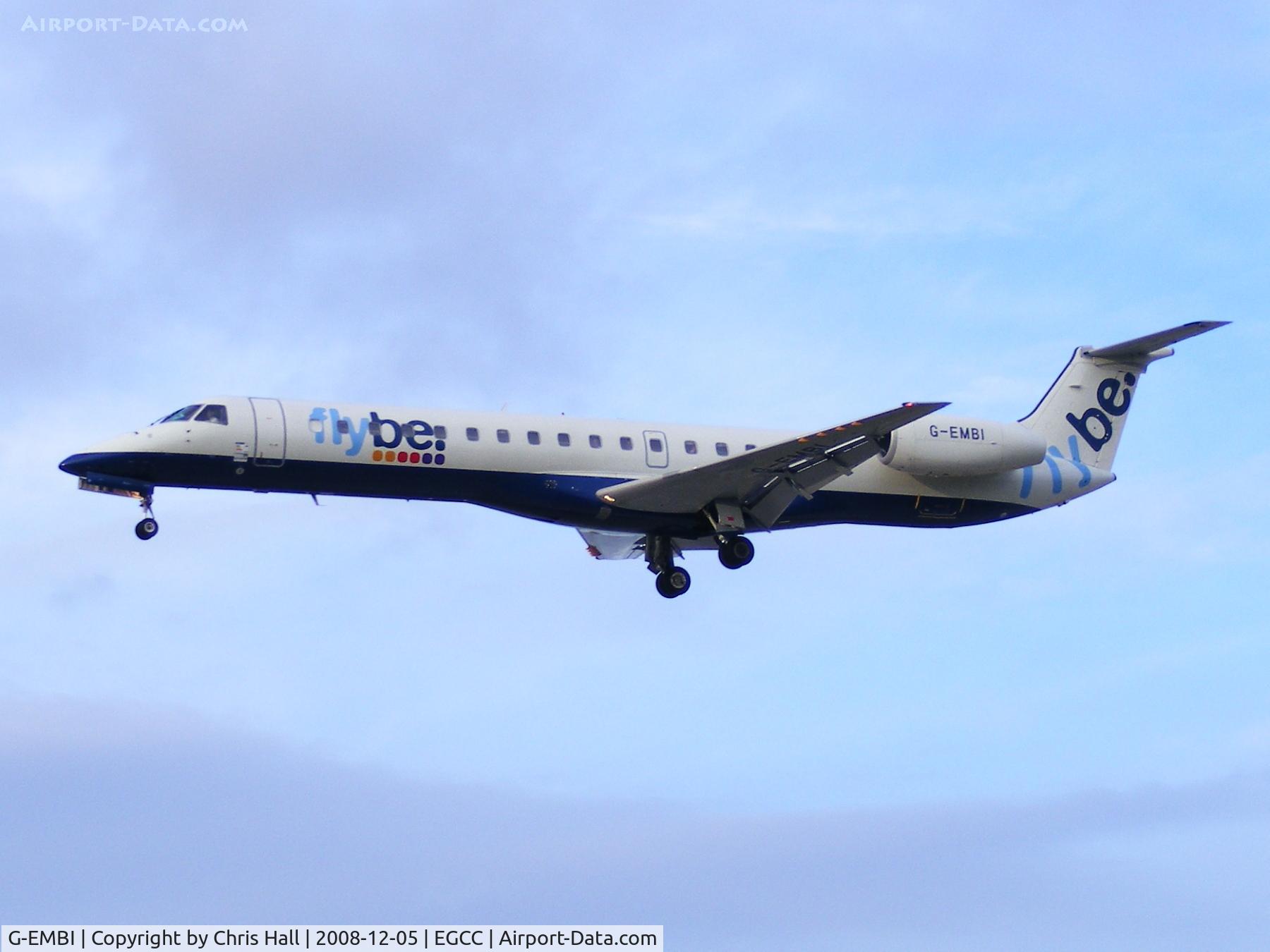 G-EMBI, 1999 Embraer EMB-145EU (ERJ-145EU) C/N 145126, flybe
