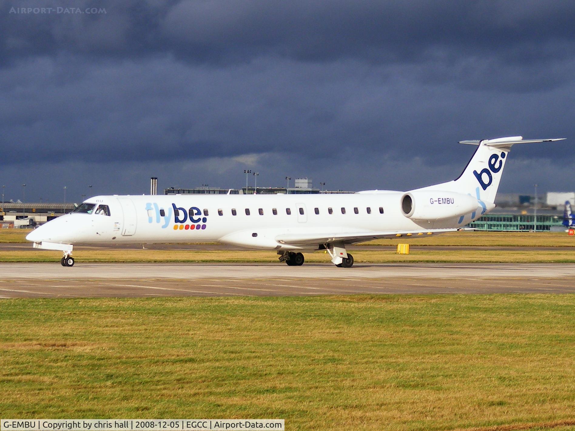 G-EMBU, 2001 Embraer EMB-145EU (ERJ-145EU) C/N 145458, flybe