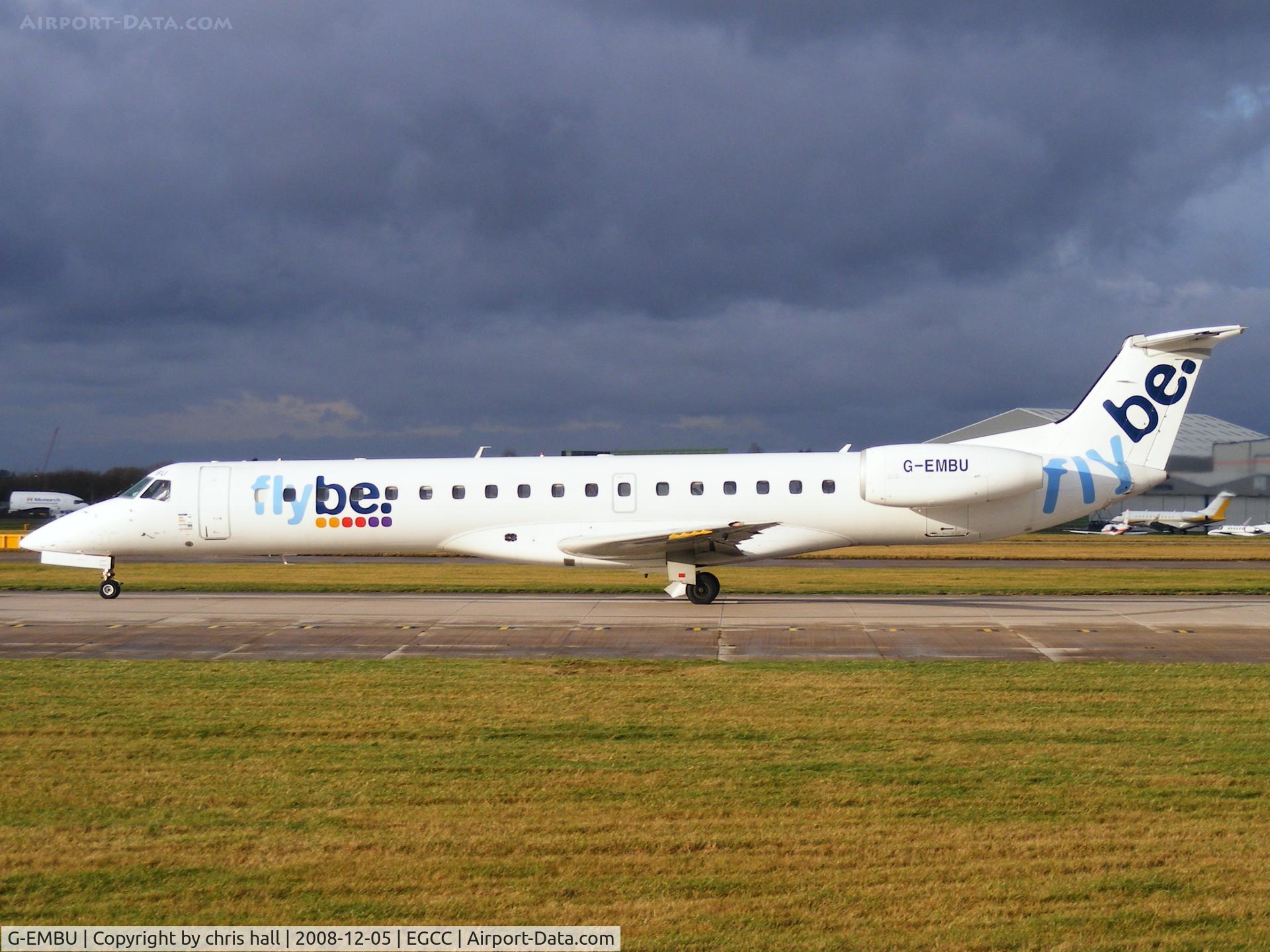 G-EMBU, 2001 Embraer EMB-145EU (ERJ-145EU) C/N 145458, flybe