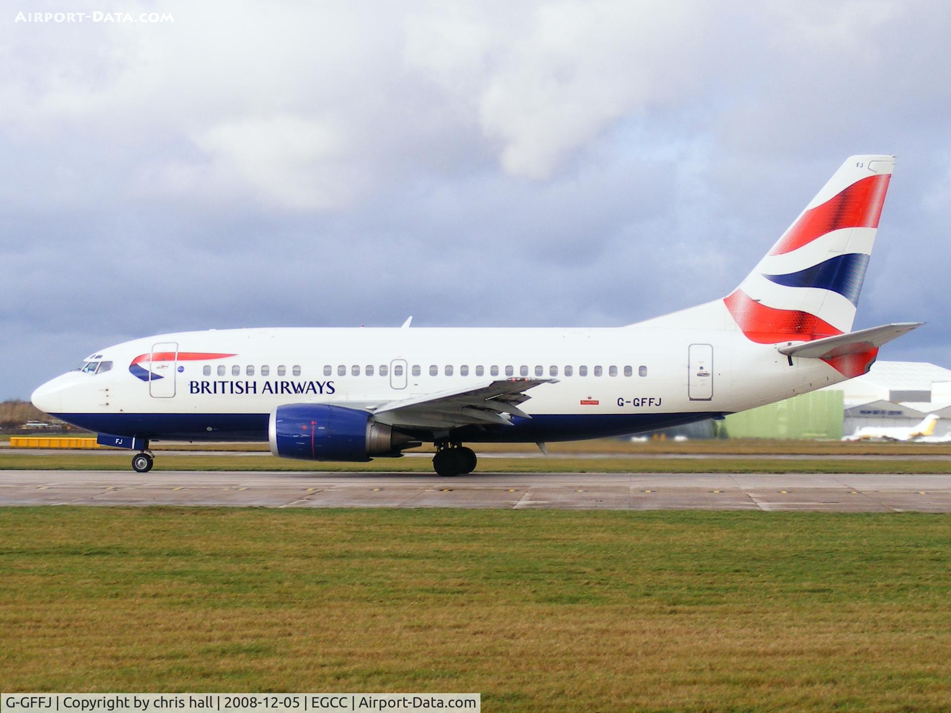 G-GFFJ, 1994 Boeing 737-5H6 C/N 27355, British Airways
